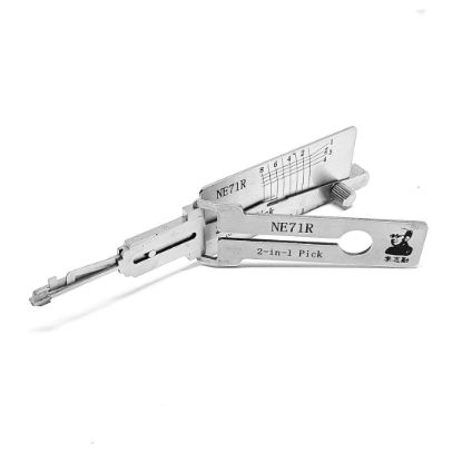 New Original Lishi NE71R 2-in-1 Decoder and Pick for Honda, Rover, MG  [Profile: NE71R (FLAT 10 Cut)] | Emirates Keys